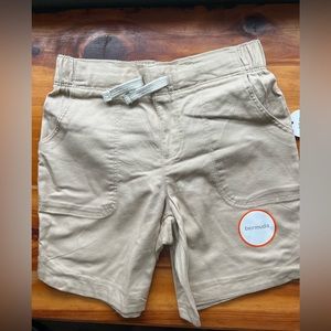 NWT Girls…Two (2) pair of shorts…Khaki and Dark Blue (6/6x)